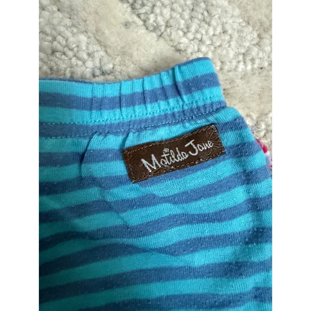 Matilda Jane Deer Floral Ruffle Tunic Bell Bottom Pants Set 6-12 Months - Picture 5 of 6